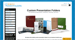 Desktop Screenshot of easypocketfolders.com